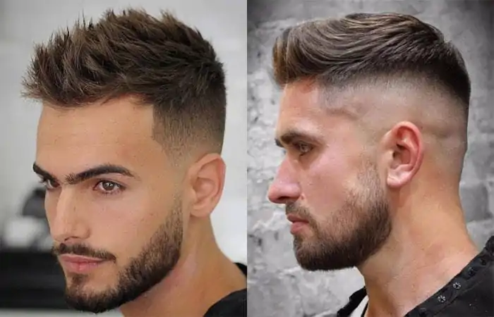 quiff fryzura męska